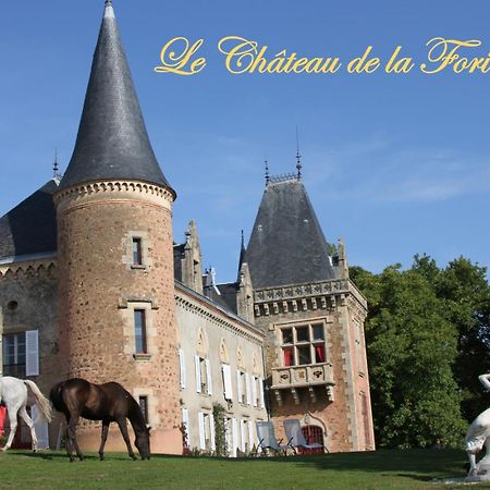 Chateau De La Forie Saint-Etienne-sur-Usson Eksteriør bilde