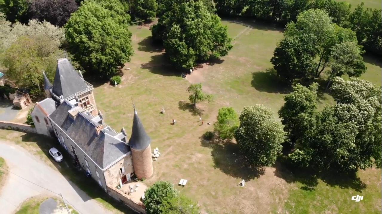 Chateau De La Forie Saint-Etienne-sur-Usson Eksteriør bilde