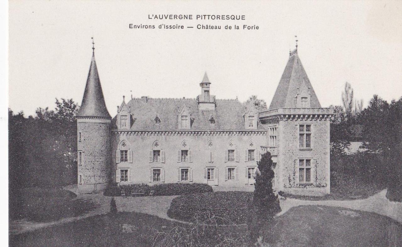 Chateau De La Forie Saint-Etienne-sur-Usson Eksteriør bilde